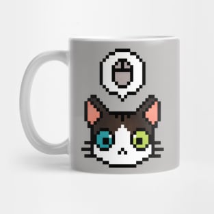 Pixel cat Mug